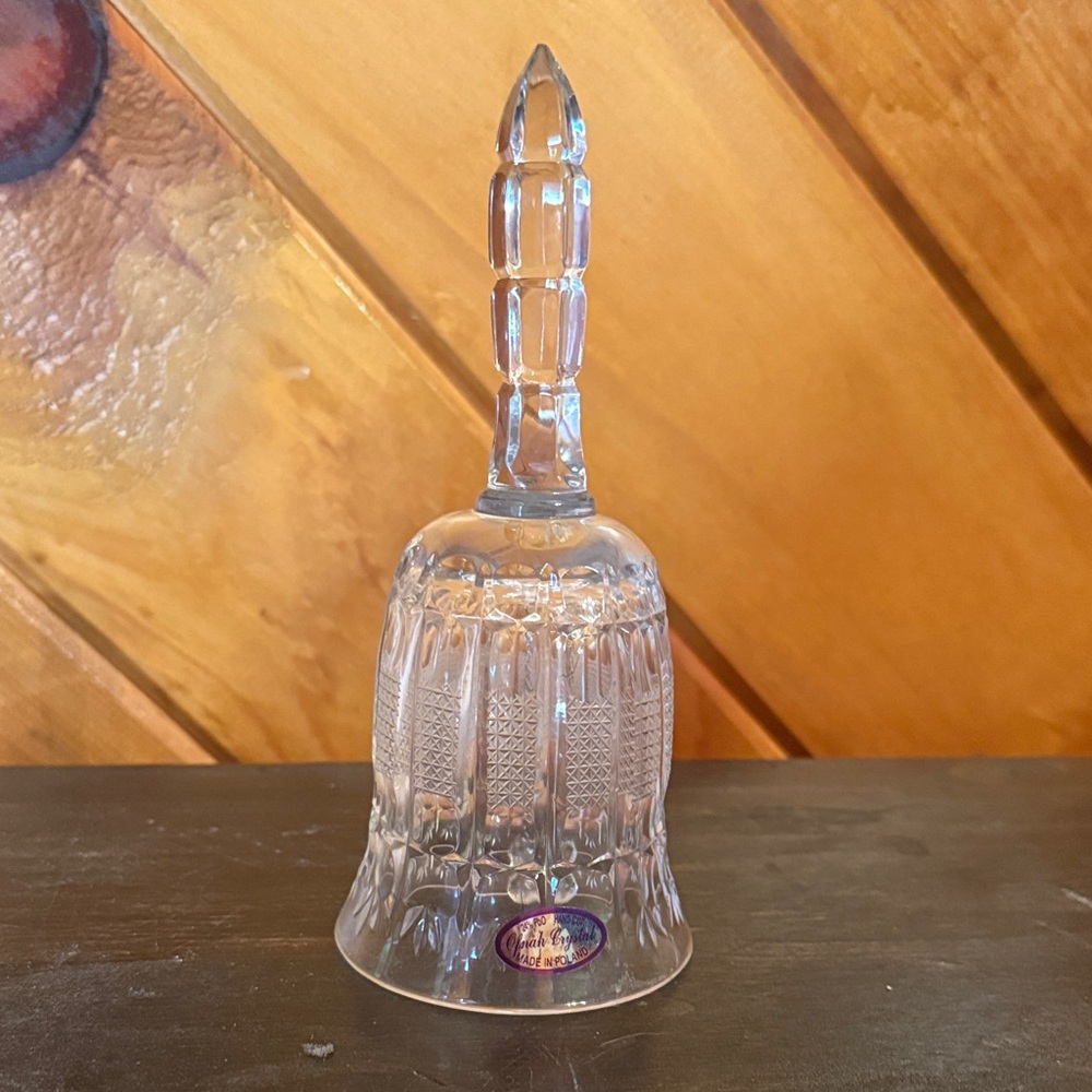Crystal Glass Bell